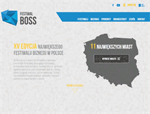 Tablet Screenshot of festiwalboss.pl